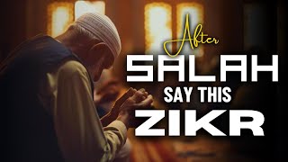 What should you say after you finish your salat [upl. by Aknayirp]