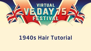 1940s Hair Tutorial [upl. by Innos441]