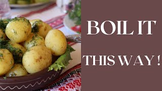 Chefs tips on how to boil potatoes without cooker [upl. by Ervin760]