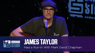 James Taylor Met Mark David Chapman the Day Before He Shot John Lennon 2015 [upl. by Rhyner]