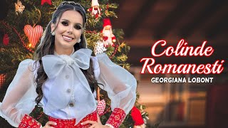 Georgiana Lobont  COLINDE ROMANESTI 🎊 MIX 2 ORE 🎀 SARBATORI FERICITE 🎄 [upl. by Dahraf]