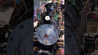 No 2 spot Steam locomotive at Billy Jones Wildcat Railroad Turn Table [upl. by Goodard747]