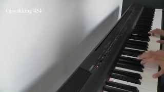 Zegen aanbidding kracht overwinning  Opwekking 454  Piano for all [upl. by Diraj]