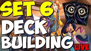 Building our first set 6 decks  Disney Lorcana Deck Building [upl. by Attey434]