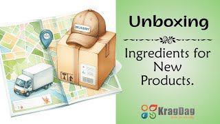 Discovering The Goodies Unboxing Skincare Ingredients For Kragdag Market [upl. by Ahlgren7]