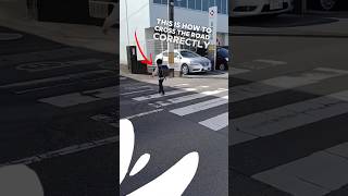 This is how to CROSS The Road In JAPAN [upl. by Gilead338]