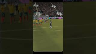 Gol free kick gameplay gaming shorts [upl. by Arahc]