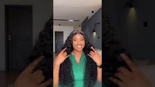 Doubleleafwig natural black kinky curly human hair hd lace frontal wig with baby hair bleached knots [upl. by Ahsla]