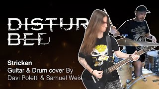 Disturbed  Stricken Drum amp Guitar Cover [upl. by Naibaf489]