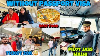 Sada Sab Da Lagg Gya Visa ✈️  Aaj Plane Udaan Ge Jass Malhi 😂  Amanjass Vlogs [upl. by Tomasz242]