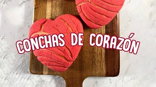 Conchas de corazón  Receta paso a paso con el chef Irving Quiroz [upl. by Patrica]