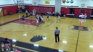 Bergenfield JV vs Teaneck High School Girls Basketball [upl. by Ziul]