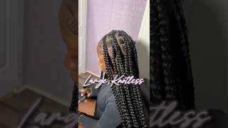 Knotless Braids  BRAIIDEDUP on IG  braids palmbeachcounty [upl. by Tifanie516]