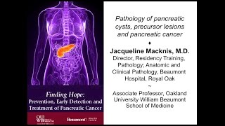 Pathology of Pancreatic Cysts Precursor Lesions amp Pancreatic Cancer [upl. by Asira]