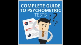 Psychometric assessment of cognitive processes [upl. by Nnov527]