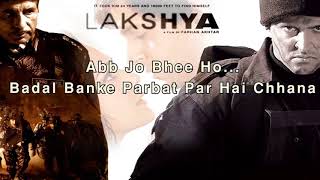 Kandhon Se Milte Hain Kandhe from Lakshya with Lyrics and Video [upl. by Netniuq]