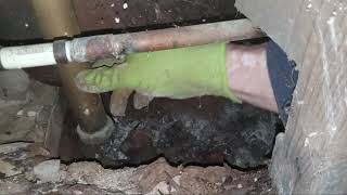 DPlumber were backand wow  pipe simply dissolved [upl. by Mita]