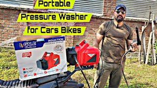 Best Portable Pressure Washer for Cars Bikes and Home  Unboxing amp Review [upl. by Etnad]