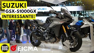 Suzuki GSXS1000GX nome impronunciabile ma MOTO CONCRETA eicma [upl. by Nnairam]