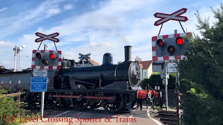 Sheringham Sweet Briar Lane Level Crossing Norfolk [upl. by Chadabe624]