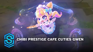 Chibi Prestige Cafe Cuties Gwen  Teamfight Tactics [upl. by Ahtiekahs]