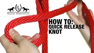 How To Correctly Tie a Quick Release Knot [upl. by Ellinad]