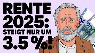 Schock für Rentner Die Wahrheit hinter der Rentenerhöhung 2025 [upl. by Eixam]