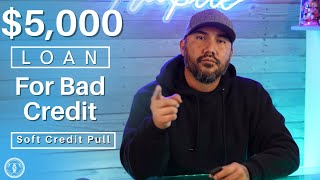 5000 Loan for Bad Credit  Minimum 500 Credit Score [upl. by Lleinnad]