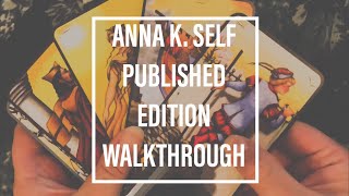 Anna K Tarot SELFPUBLISHED Edition Unboxing and Walkthrough [upl. by Rabiah]