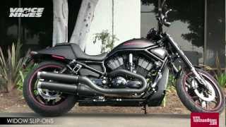 Widow SlipOns for 2012 HarleyDavidson Night Rod Special VRSCDX [upl. by Belcher]