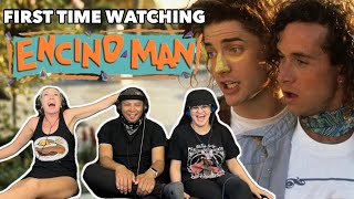 ENCINO MAN 1992  First Time Watching  Movie Reaction [upl. by Grimbly]