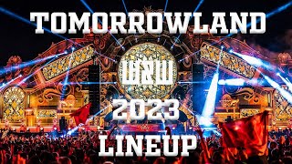 Tomorrowland Belgium 2023  Lineup Announced [upl. by Pylle]