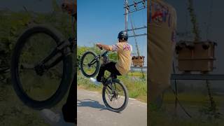 One wheel game 🔥 shortsvideo tanujstunts [upl. by Latisha]