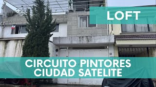 Loft en 1ER PISO Cto Pintores Satelite NAUCALPAN EDOMEX [upl. by Zetnom]