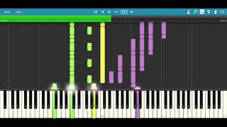 How To Play Cliffs of Gallipoli On Piano [upl. by Norad766]