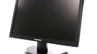 LCD Monitor Lenovo ThinkVision 185 E1922s Unboxing [upl. by Leif]