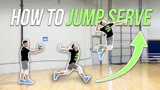 Jump Serve Technique Volleyball Tutorial 20  Toss Footwork Timing [upl. by Llenaj]