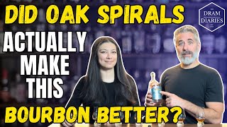 Do Oak Aging Spirals Really Make Bourbon Better [upl. by Ylekalb]