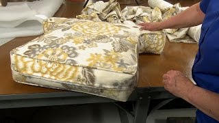 How to Make Armchair Cushions [upl. by Hbaruas474]