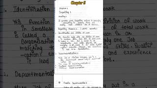 business studies chapter 5 handwritten notes class 12 organising cbse bst class12 businessstudy [upl. by Kant]