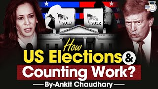 Detailed Analysis on US Electoral College and Counting  StudyIQ [upl. by Broeker]