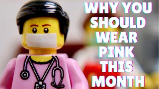 Why You Should Wear Pink This Month  Brickology Nursing Humor [upl. by Rimhsak]