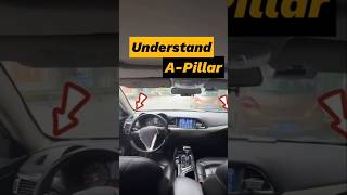 Understanding APillar Angles for Better Control cardrivingtips automobile shorts car [upl. by Holmun]