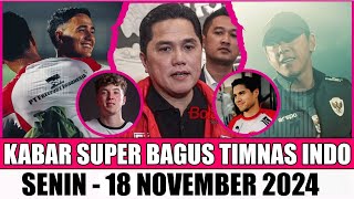 KEPUTUSAN SUPER SENSASIONAL PSSI 6 BERITA TIMNAS HARI INI 🥉 18112024 👉🏿 Kabar Timnas Indonesia🌍 [upl. by Anicart99]