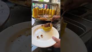 Fully loaded Basket Chaat by Chaat King in Lucknow shorts chaat streetfoodindia [upl. by Esialb]