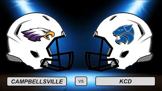 High School Football Campbellsville vs KCD [upl. by Alduino924]