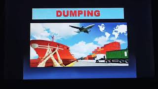 Dumping in Economics Meaning Types Effects on Importing country amp Exporting Country AntiDumping [upl. by Endaira773]