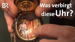 Wie viele Geheimnisse hat diese Uhr  Kommodenuhr quotStorchquot  Kunst  Krempel  BR [upl. by Nonnarb]