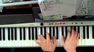 How To Play Morning Bell by Radiohead on Piano tutorial [upl. by Coral]