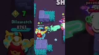 300 IQ play😭 brawlstars [upl. by Adnulahs]